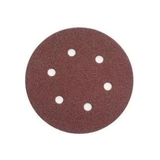 Disco velcro premier rojo 6 x 6 huecos grano 80 (5539520331)