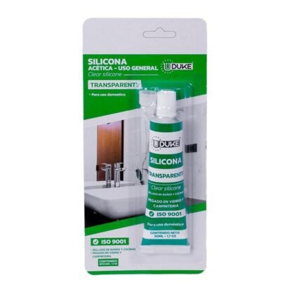 Silicona uduke 50 ml transparente uso domestico general