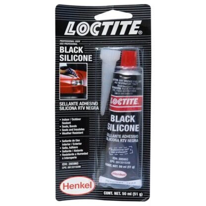 Silicona loctite negra x 50ml