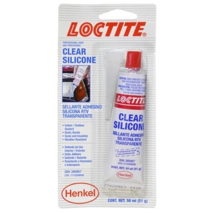 Silicona loctite transparente x 50ml