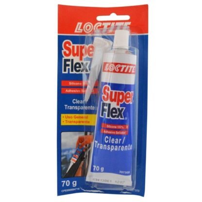 Silicona loctite trasparente super flex x 70 g