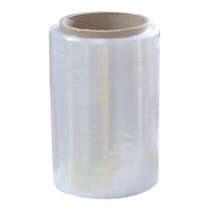 Stresh polifilm (plastico de embalaje) ancho 15 cm---cal 6 x 200 mtrs